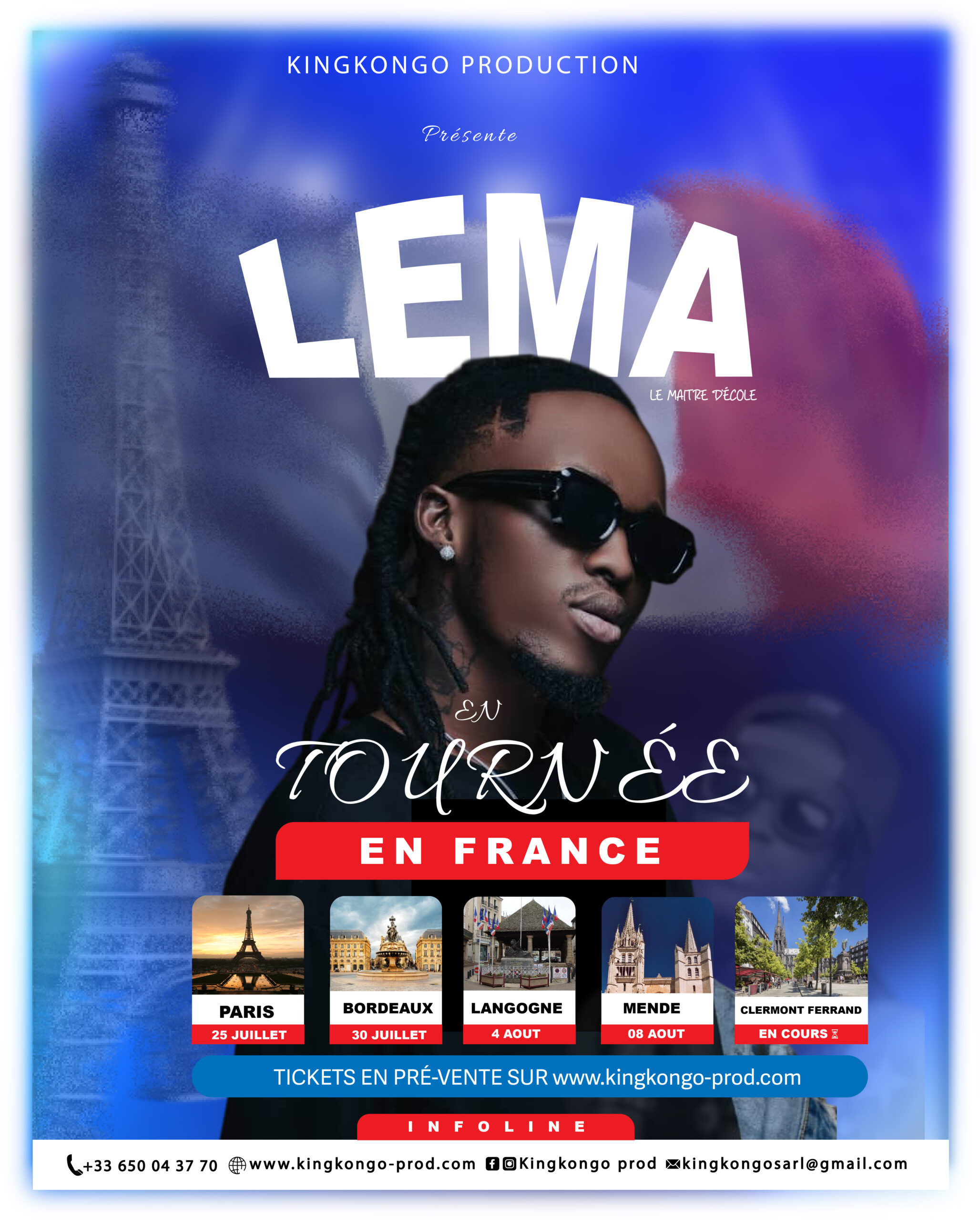 Concert LEMA en France